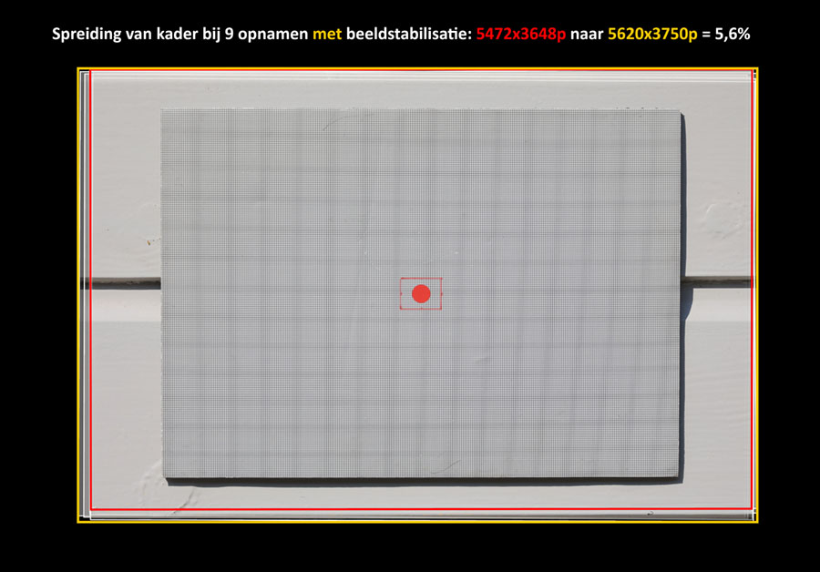 1600ste - 400mm - met IS - spreiding klein