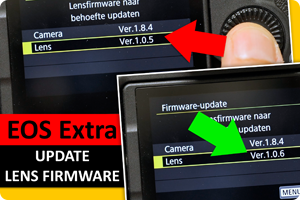 EOS Extra | Update lens-firmware