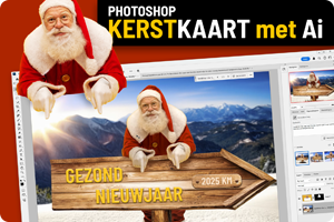 Photoshop | Kerstkaart met Ai